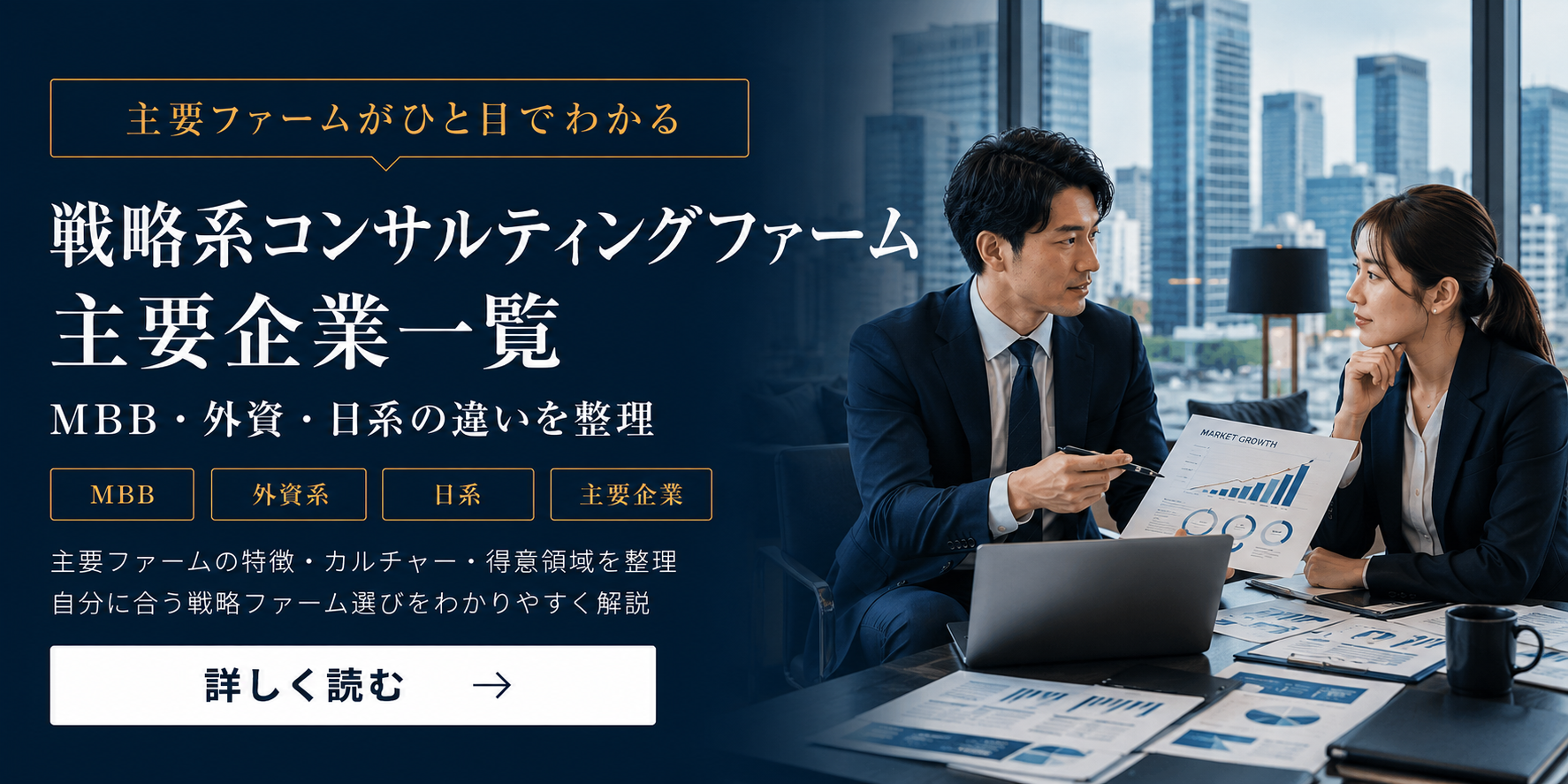戦略系コンサルティングファーム一覧
