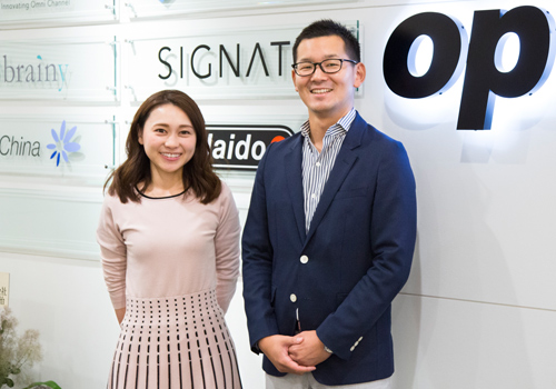 オプトベンチャーズ日野太樹氏、守屋佑香氏インタビューカット4