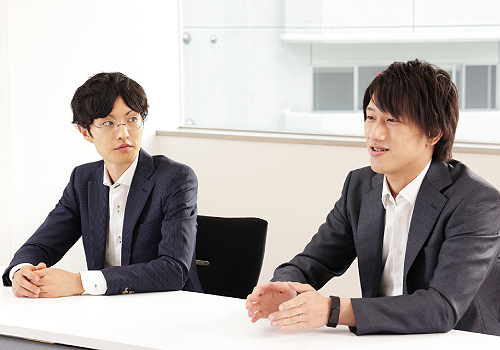 Tryfunds荻原氏大橋氏インタビューカット